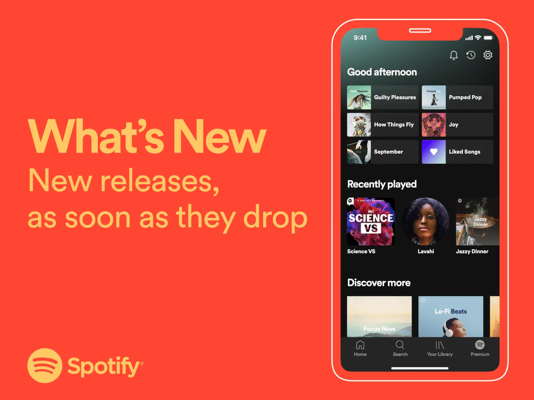 Spotify What's New GIF