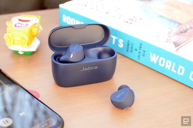 Jabra continues to revamp its true wireless lineup with compelling options at affordable prices. With the Elite 4 Active, you get upgrades like ANC and better water resistance over the base model Elite 3. Sound quality is good and battery life is solid, which helps make up for the lack of premium conveniences.