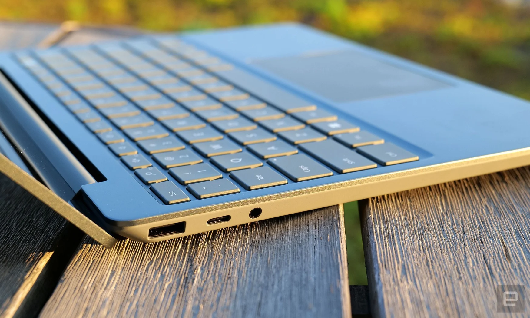 The Surface Laptop Go 2 has somewhat limited connectivity including one USB-A port, one USB-C port, a headphone jack and a magnetic Surface Connect Port. 