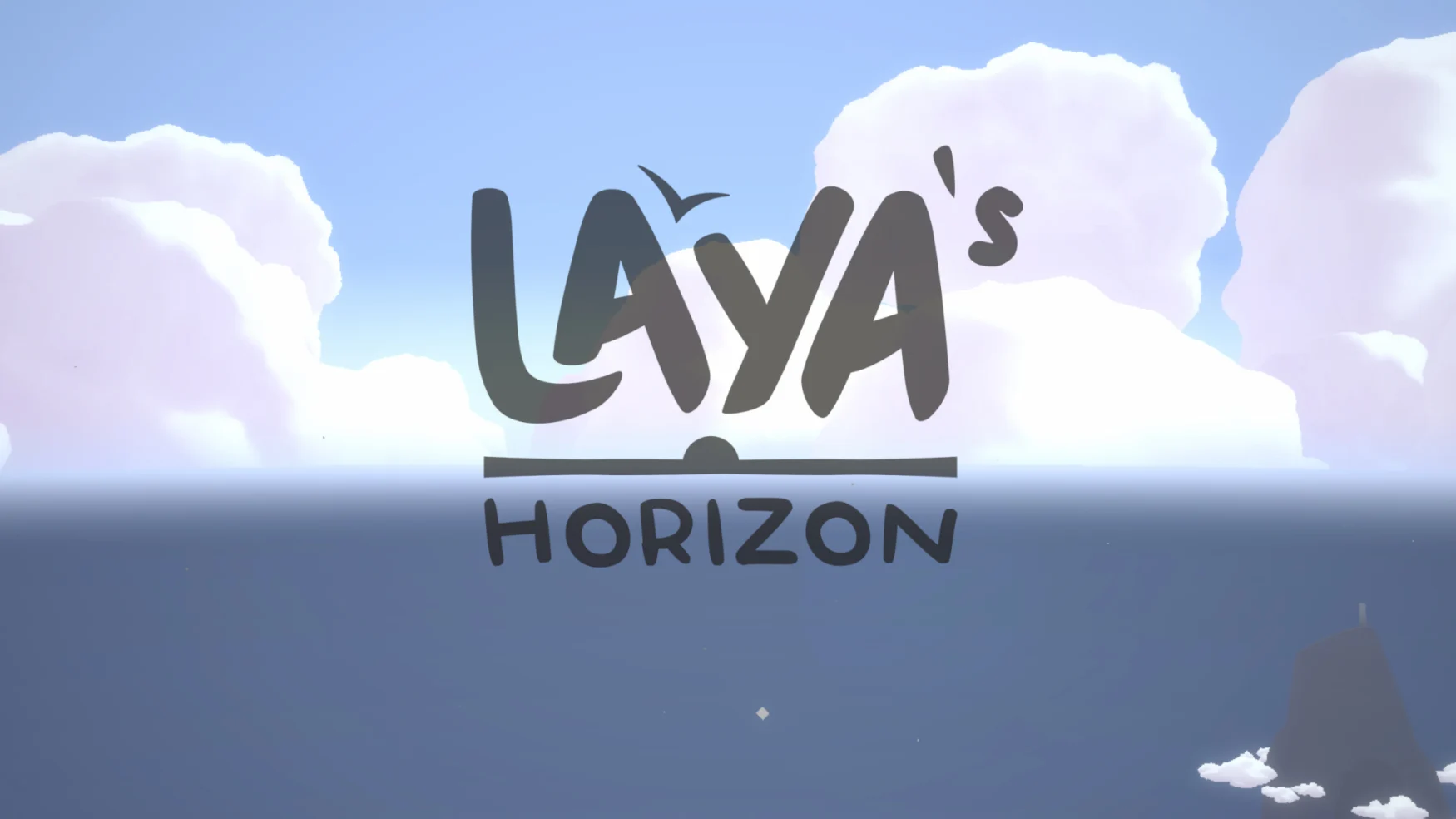 Pantalla de título de Laya's Horizon.