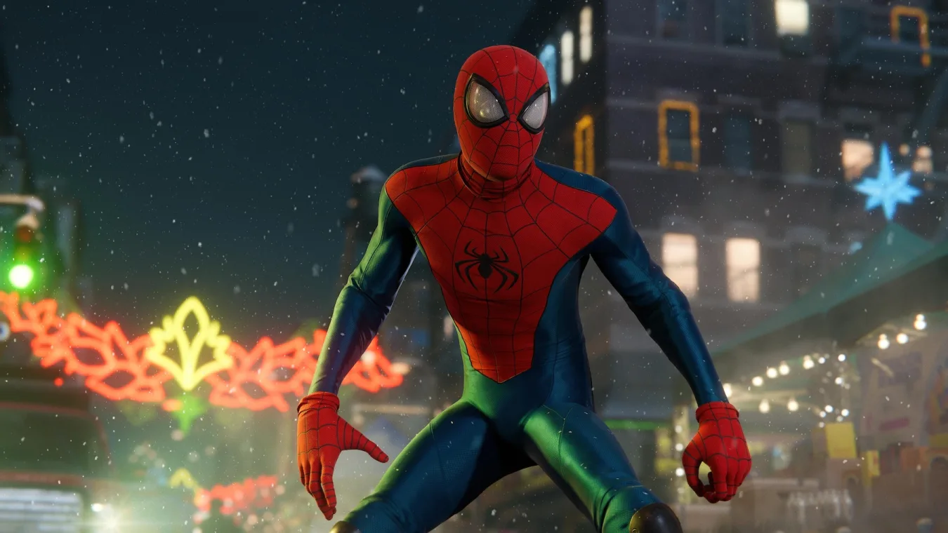 Marvel's Spider-Man: Miles Morales captured on PS5.