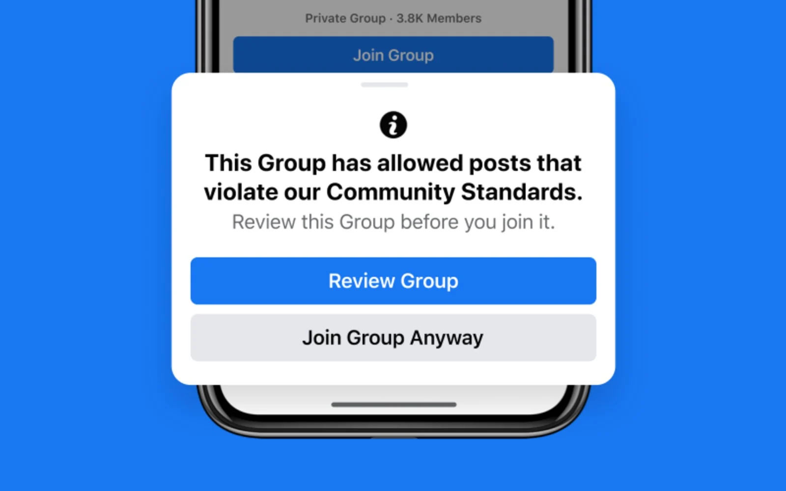 Facebook Group Notification
