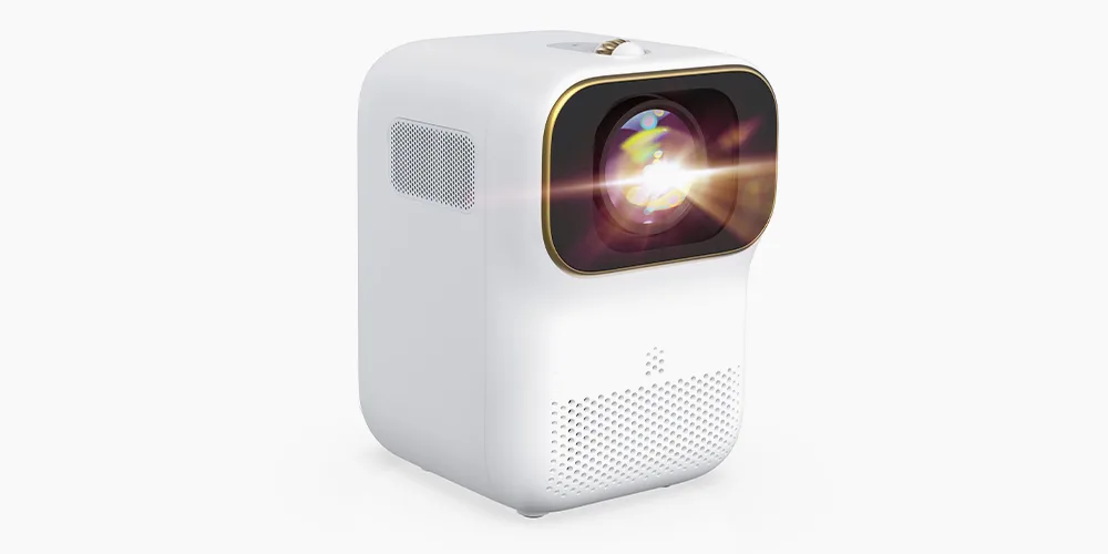 Press image of the Wewatch Vision V30 SE: Portable Mini HD Native 1080P Wi-Fi Projector.
