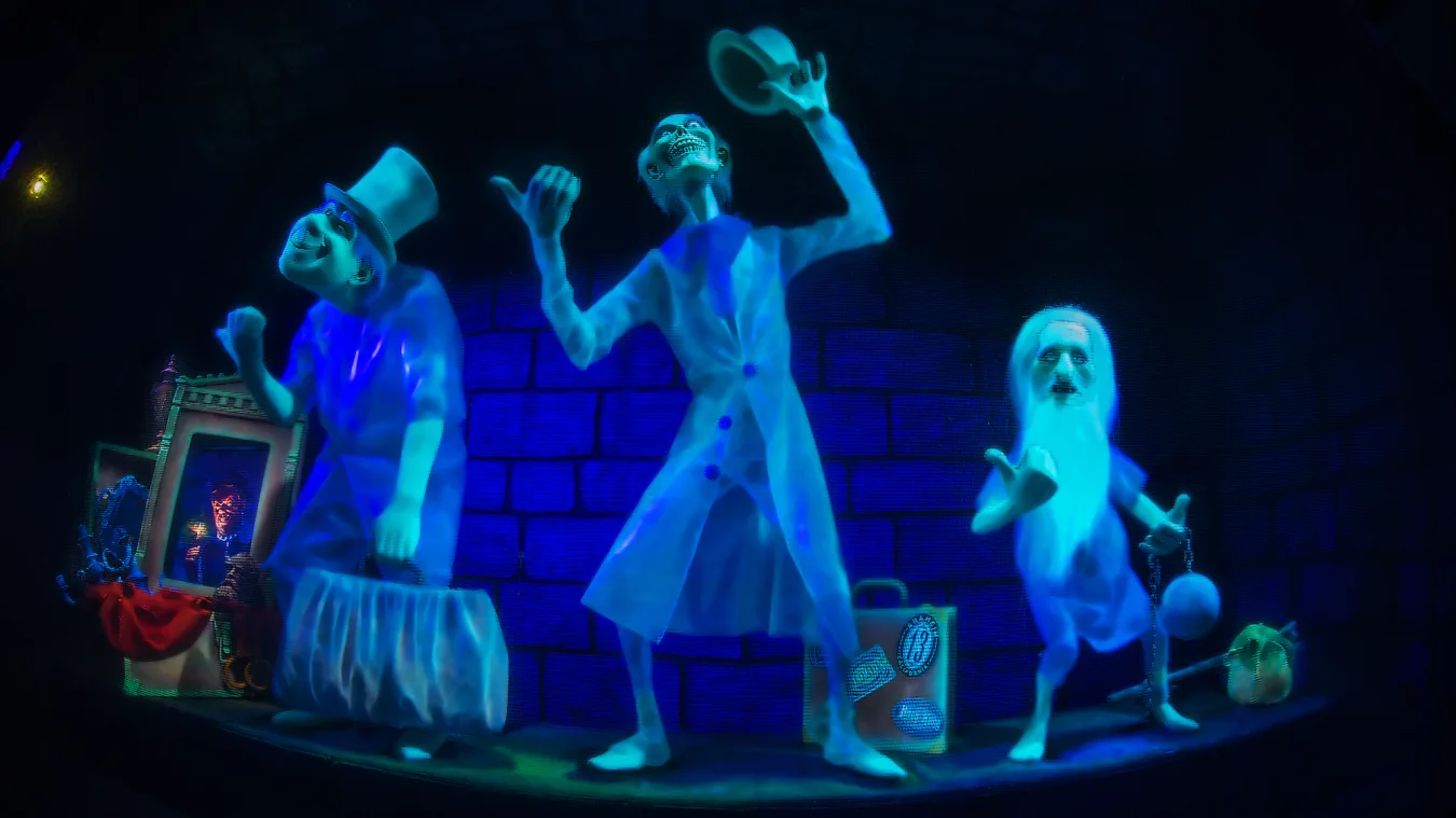 Ghost hitchhikers in the Haunted Mansion