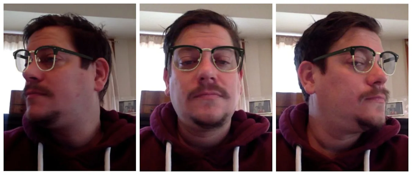 glasses try on