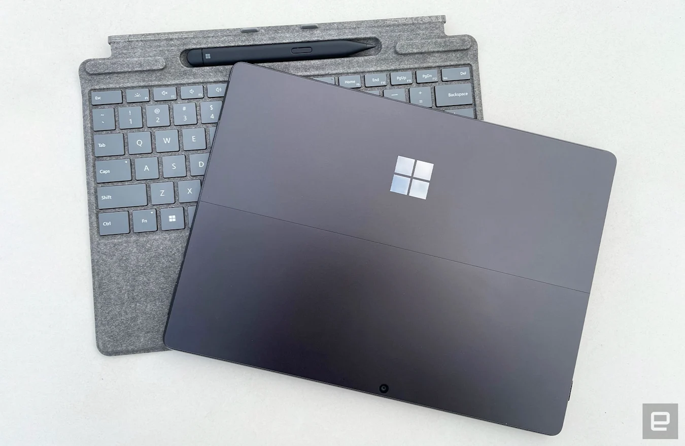 Microsoft's Surface Pro 8 and Signature Pro Keyboard accessory.