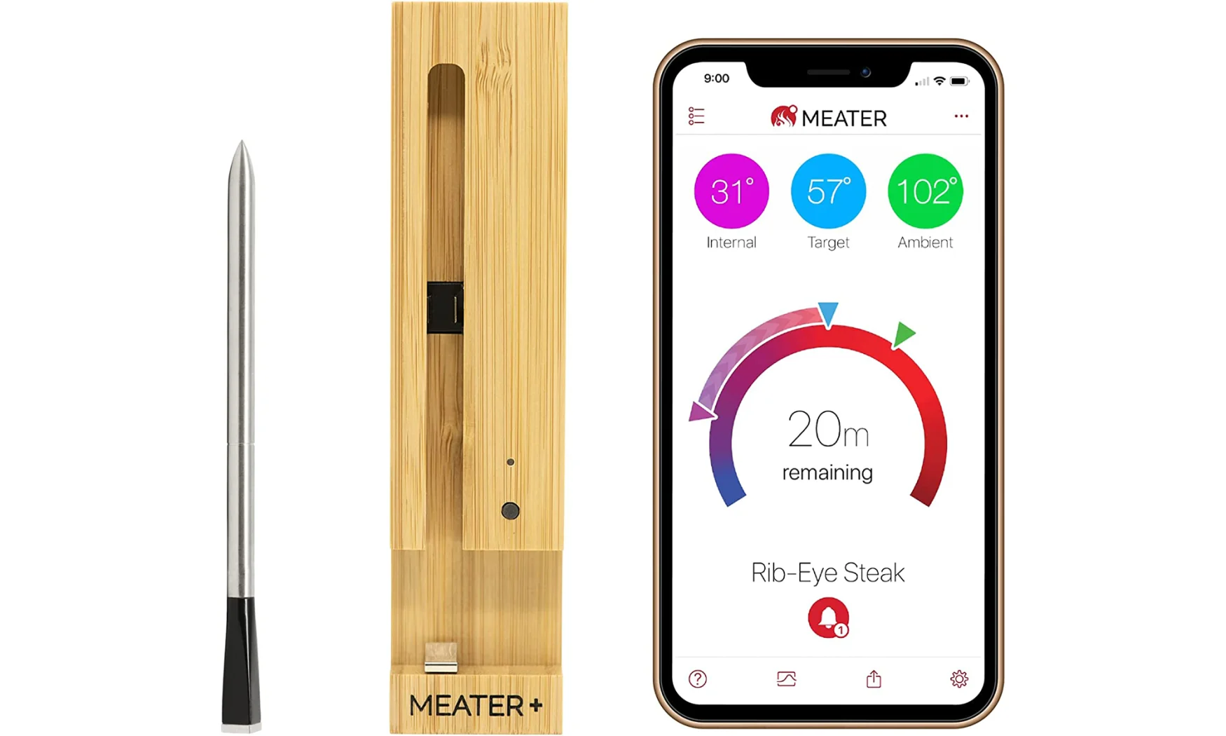 Meater Plus probe thermometer