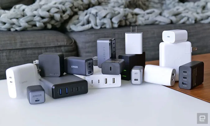 Images of chargers.