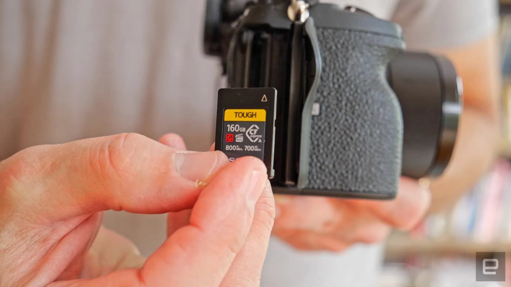 Sony CFexpress Type A card for the A7S III