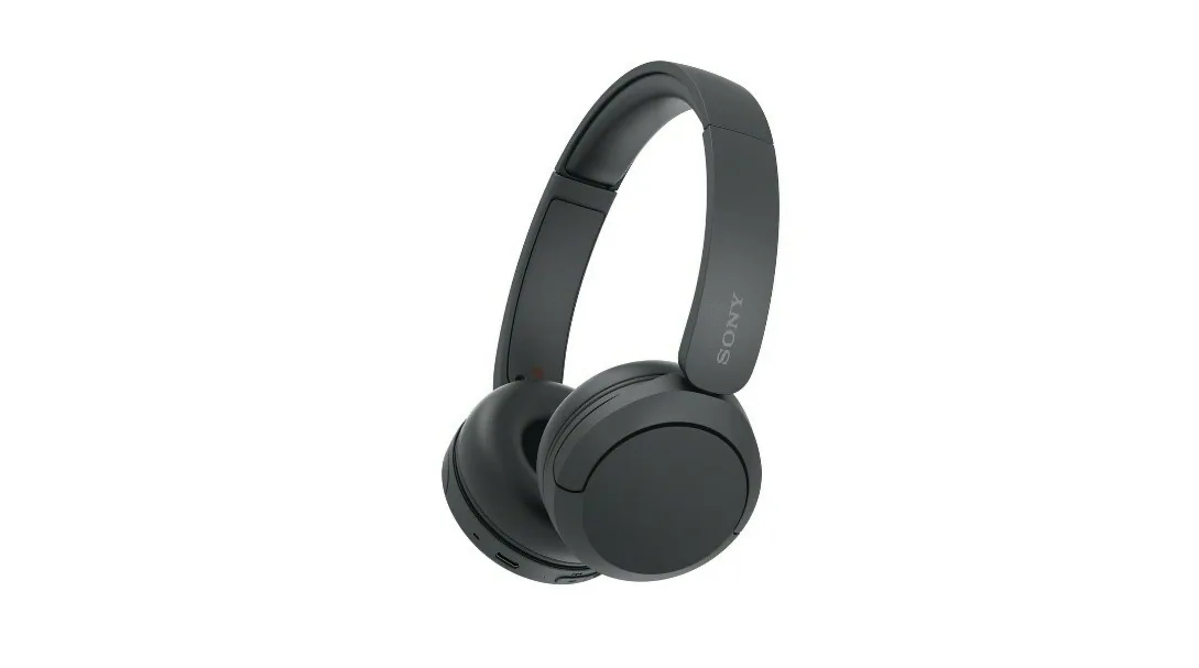 Marketing photo of the Sony WH-CH520 headphones (black) against a plain white background