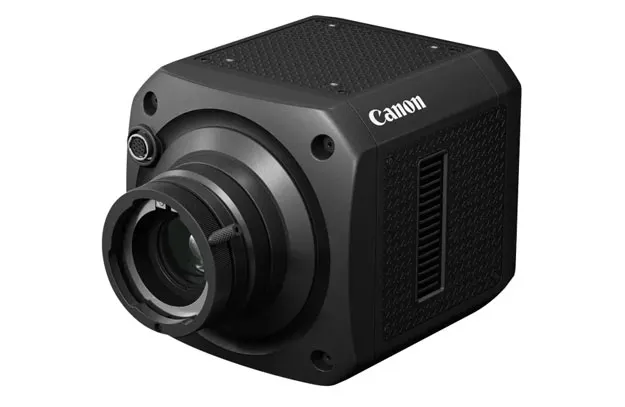 Promotional image of Canon's new MS-500 SPAD video camera designed to capture color video in ultra-low light.