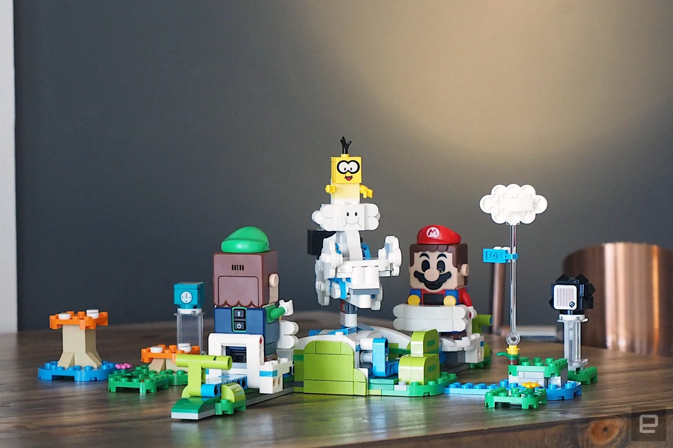Image of the Sky Palace Lego Mario expansion set