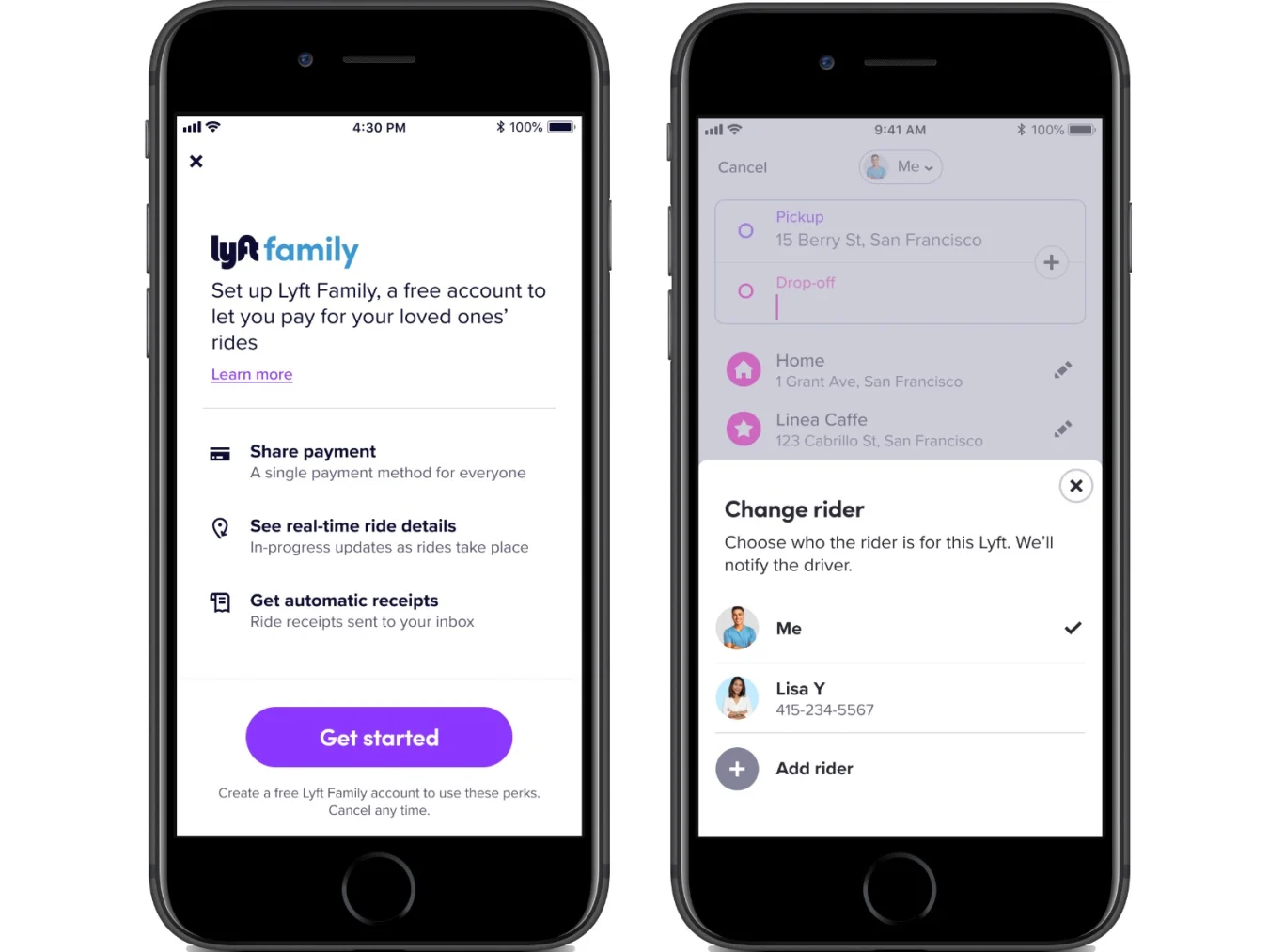 can you call lyft without a smartphone