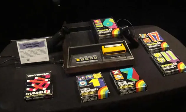 E3 2011 - Video Game Museum - Fairchild Channel F System