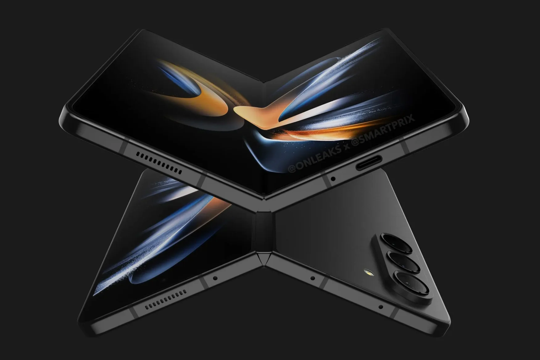 Samsung Galaxy Z Fold 5 render