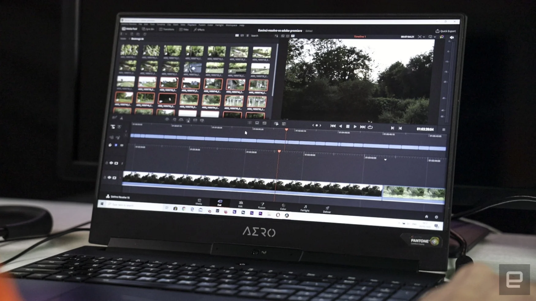 Resolve's new Cut page is designed to fit better on laptop screens