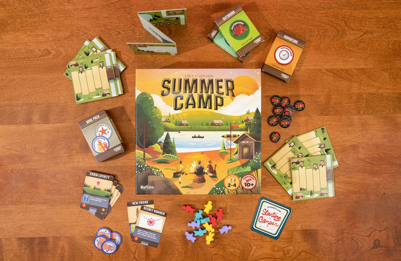 The  Summer Camp board game for the Engadget 2021 Holiday Gift Guide.