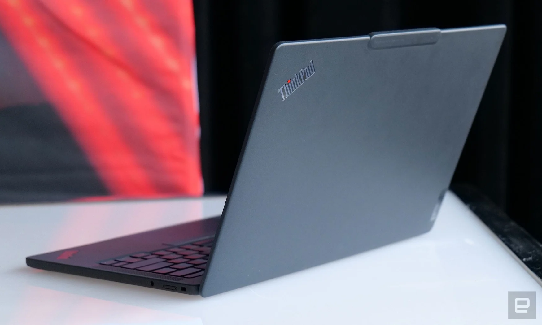The ThinkPad X13s is made from 90 percent recycled magnesium.