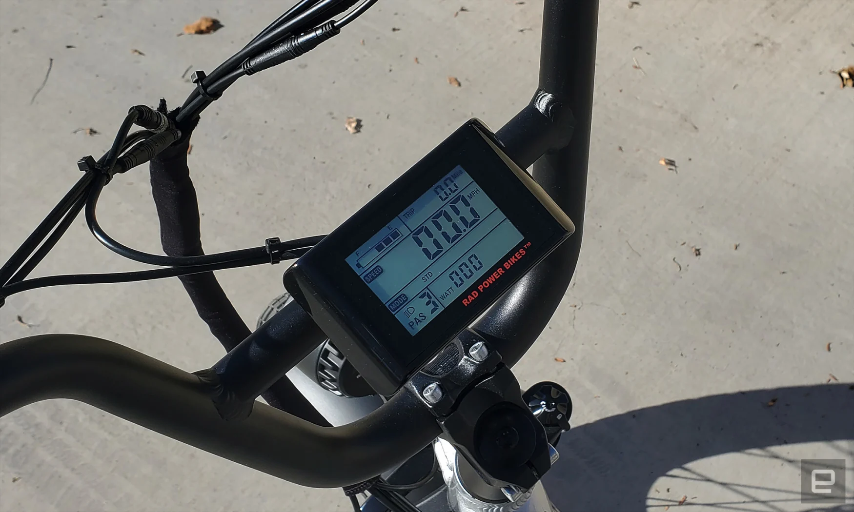 Radpower bike rider plus LED screen