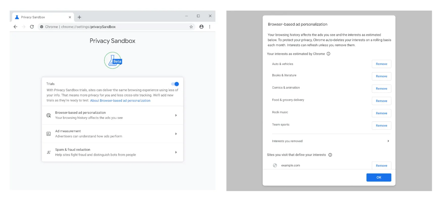 Google begins trials of new Privacy Sandbox settings in Chrome