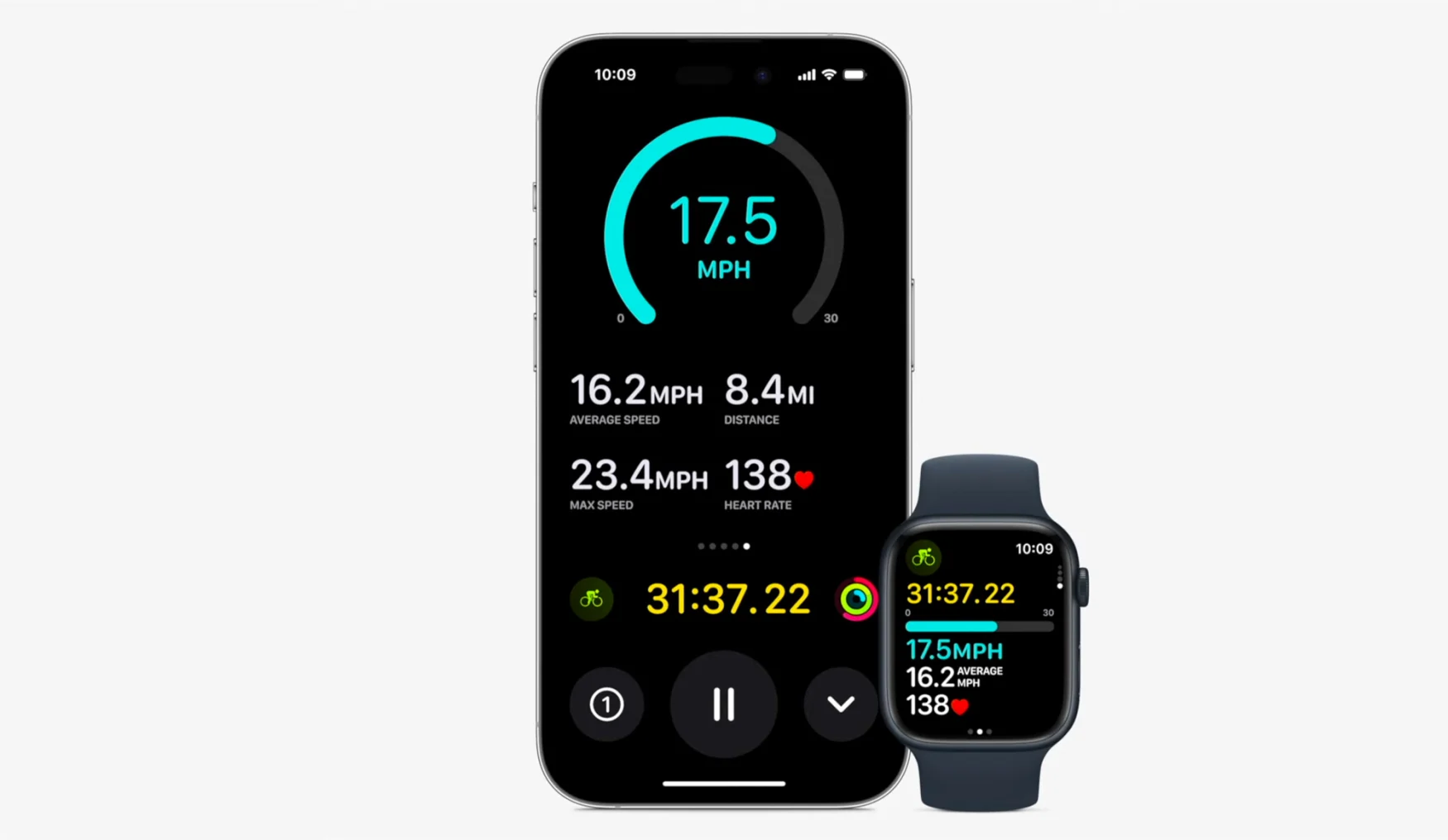 Cycling app on watchOS10