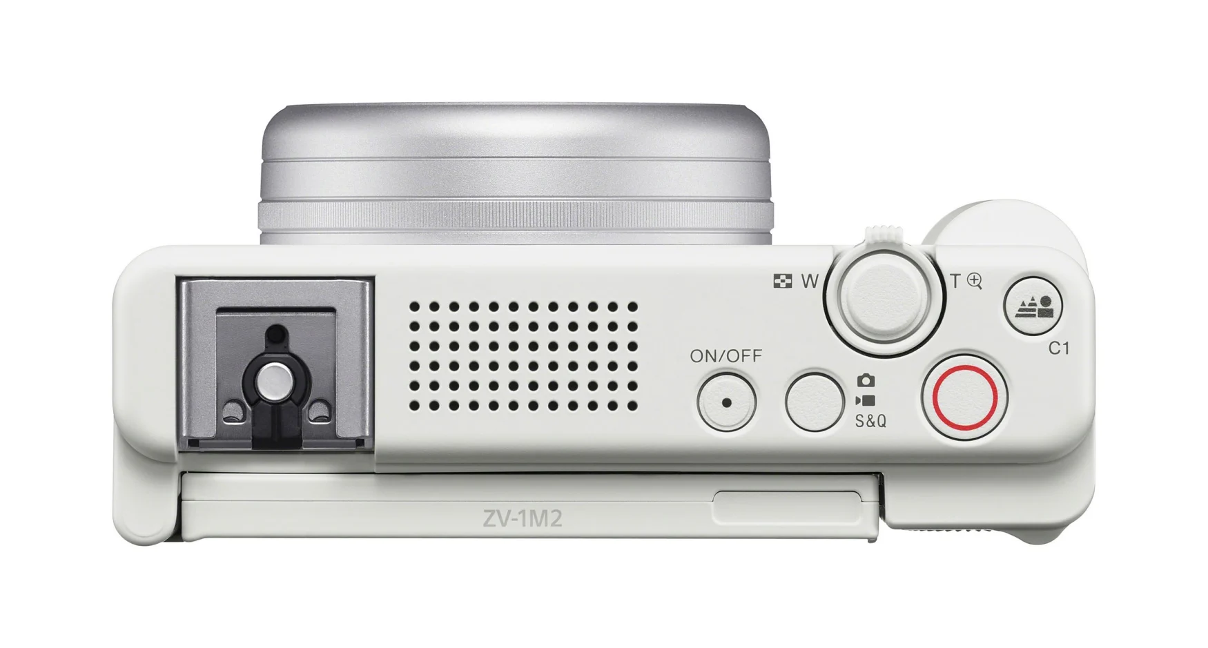 Die ZV-1 II von Sony verfügt über ein Weitwinkelobjektiv, sodass Sie beim Vlogging Ihr ganzes Gesicht sehen können