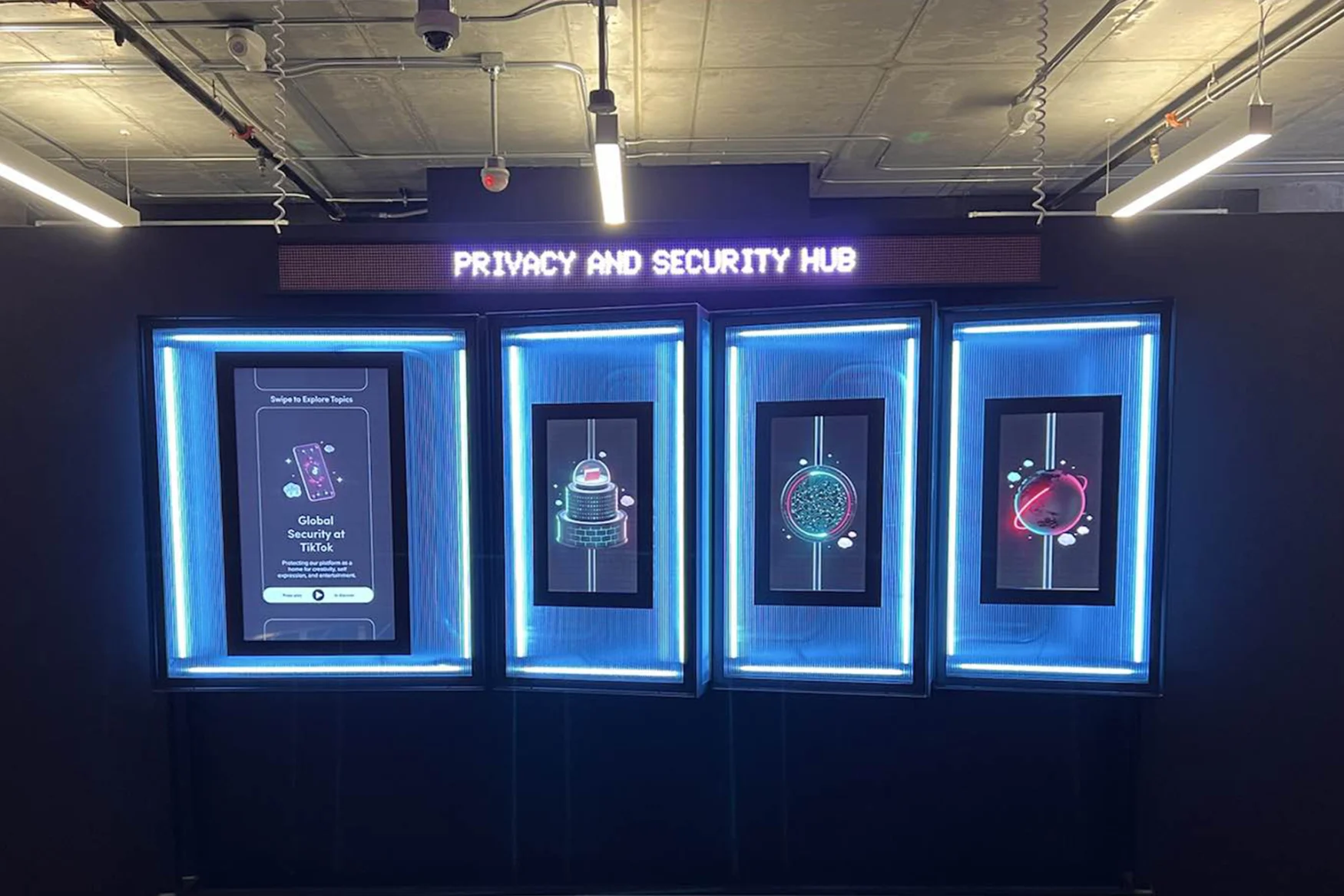 Interactive displays that are part of the 