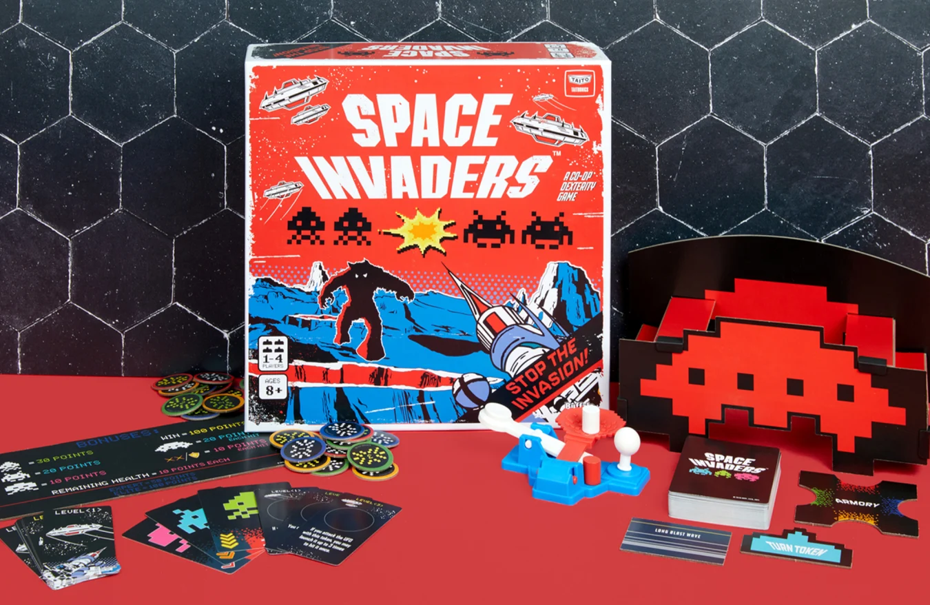 The  Space Invaders board game for the Engadget 2021 Holiday Gift Guide.