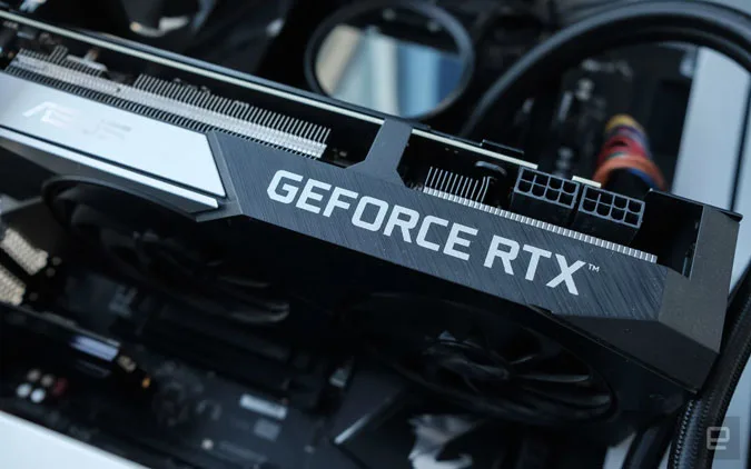Image of an RTX 3070