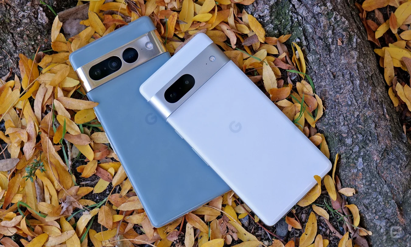 The Pixel 7 gets the same 50MP main sensor and 12MP ultra-wide sensor as last year's phones, with the Pixel 7 Pro getting a new slightly longer 5x telephoto cam. 