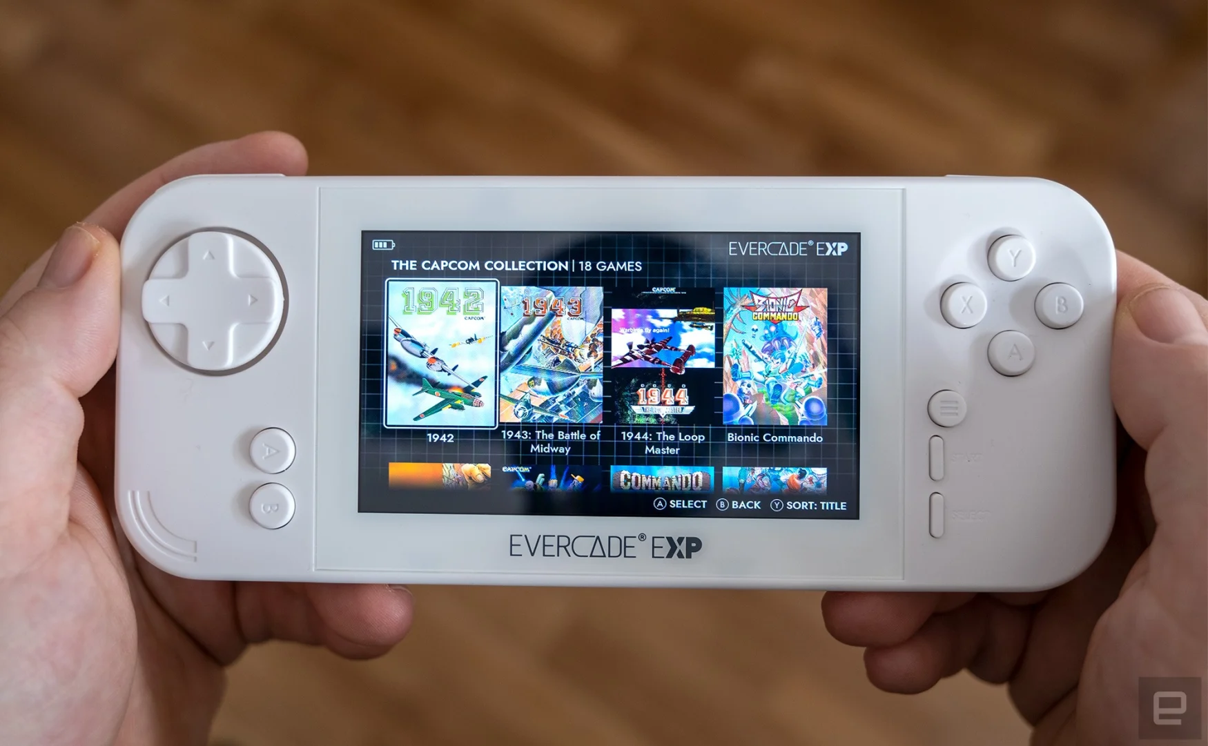 Evercade EXP Retro Gaming-handheld