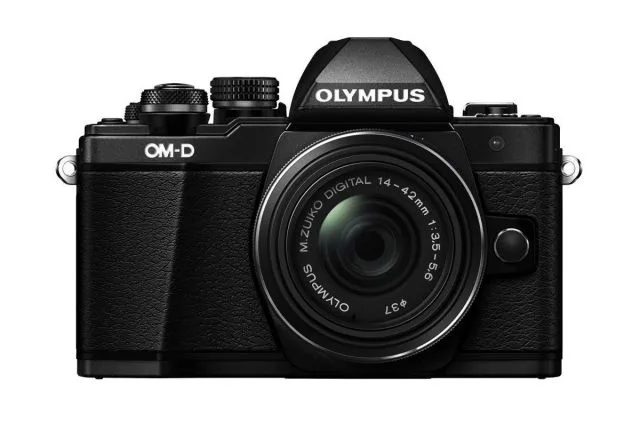 Olympus O-MD E-M10 Mark II mirrorless camera.