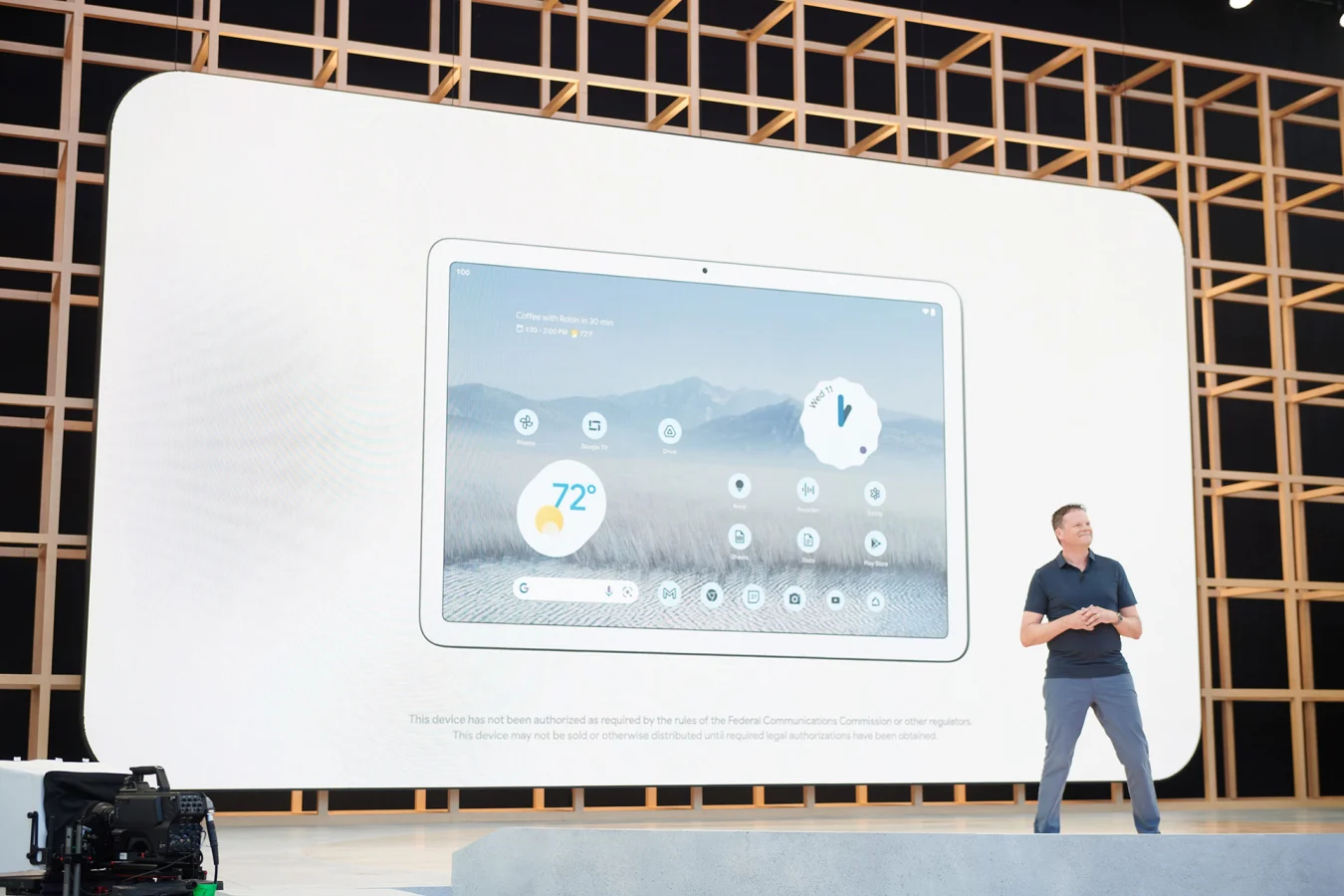 Google Pixel Tablet Preview at I/O 2022