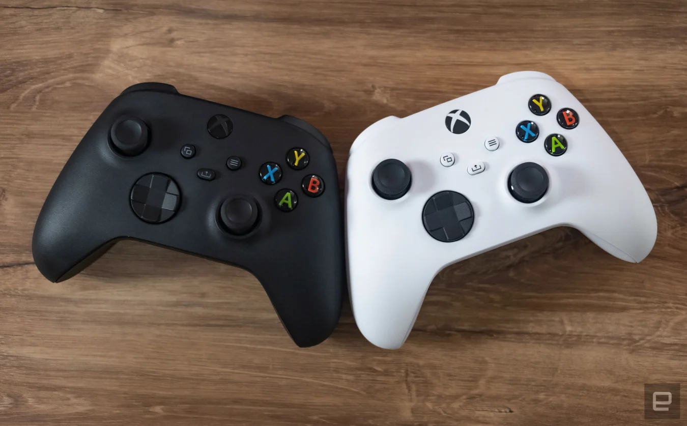The new Microsoft Series X console and accessories.