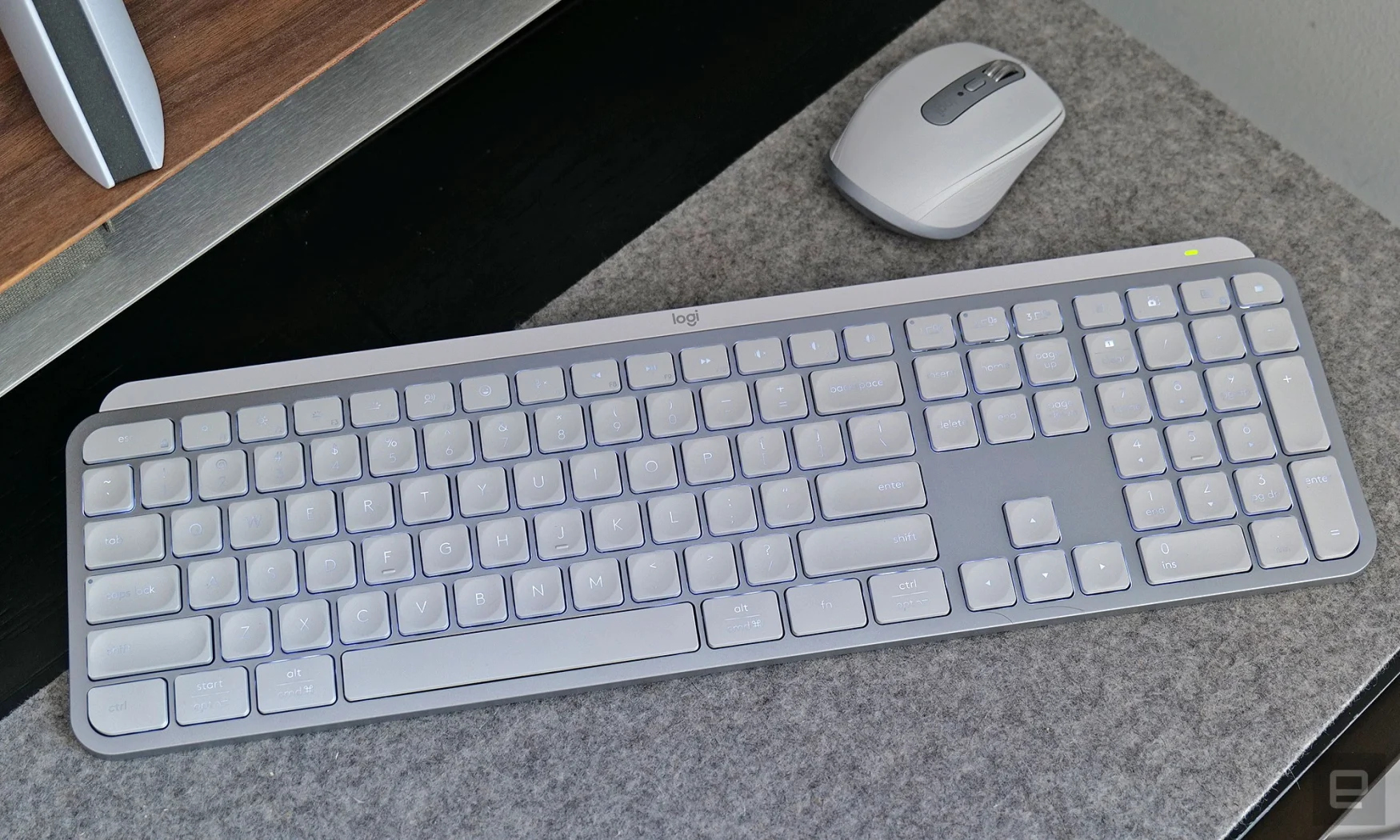 The MX Keys S is a slightly refreshed version of its super slim desktop keyboard which now comes with more customization options for its backlight and an updated function row. 