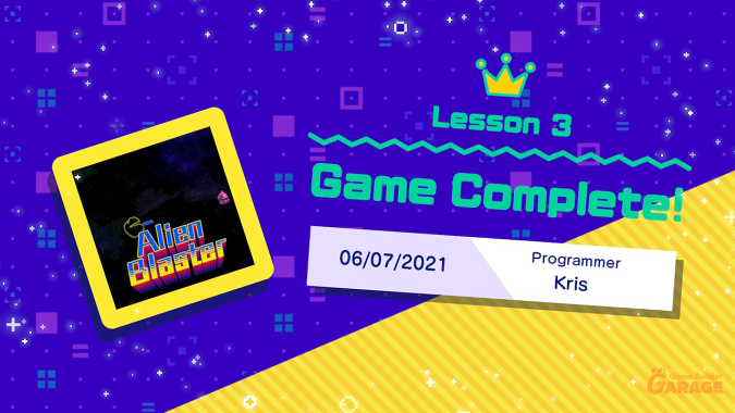 Lesson 3 - Game Complete!