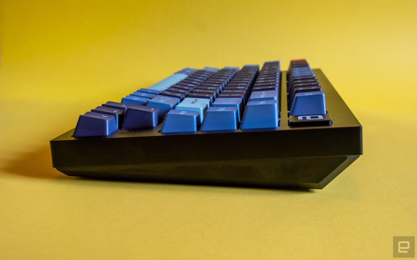Keychron Q1 customizable keyboard.