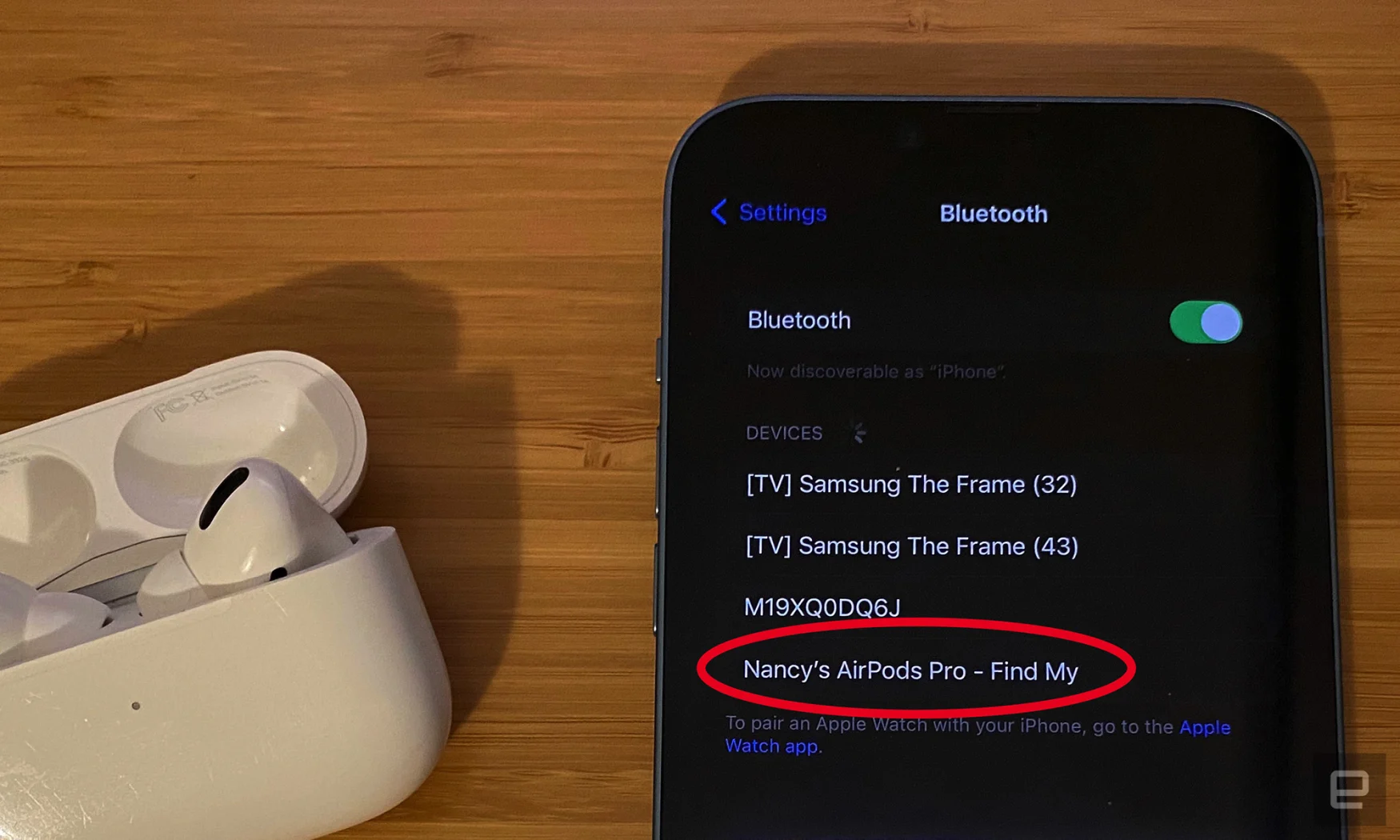 can you connect airpods to samsung watch