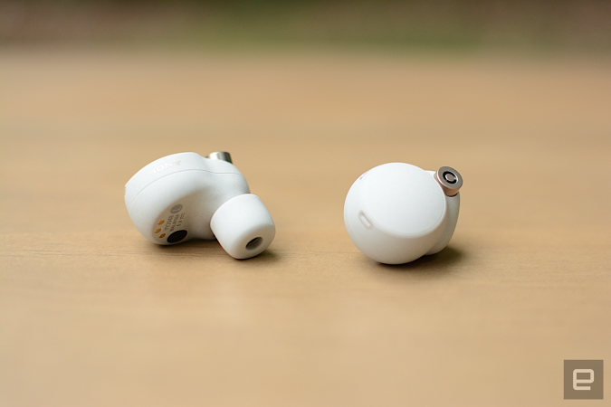 Sony totally overhauled its true wireless earbuds with a new design, more powerful noise cancellation, improved battery life and more. However, the choice to change to foam tips leads to an awkward fit that could be an issue for some people. The M4 is also more expensive than its predecessor, which wouldn’t be a big deal if fit wasn’t a concern. 