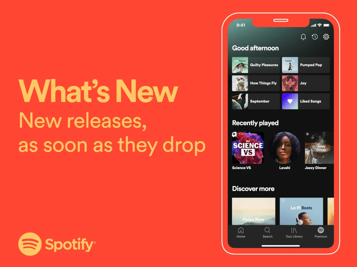 Spotify What's New GIF