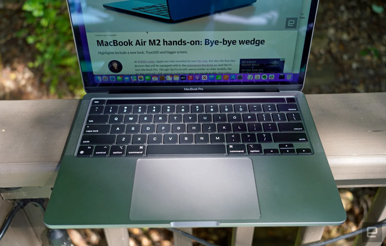MacBook Pro 13-inch review (M2, 2022): Pro in name only | Engadget