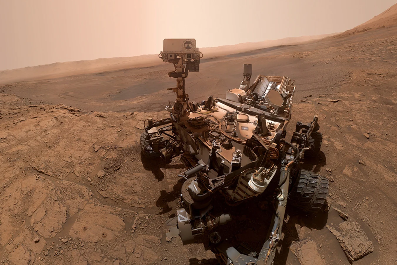 NASA Curiosity Mars rover selfie from October 11th, 2019