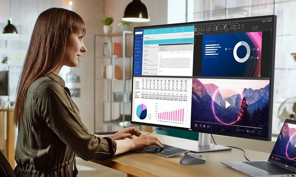 Dell unveils a 6K monitor with an IPS Black panel | Engadget