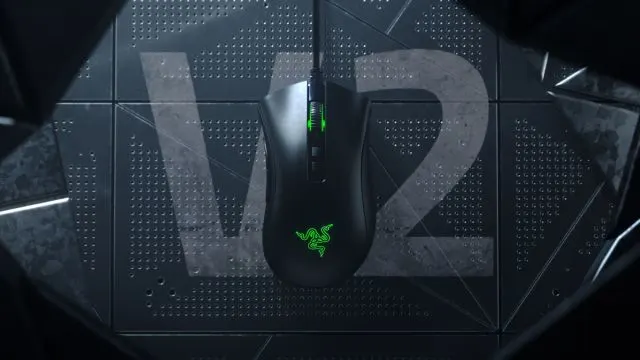 Razer Deathadder Elite gaming mouse.