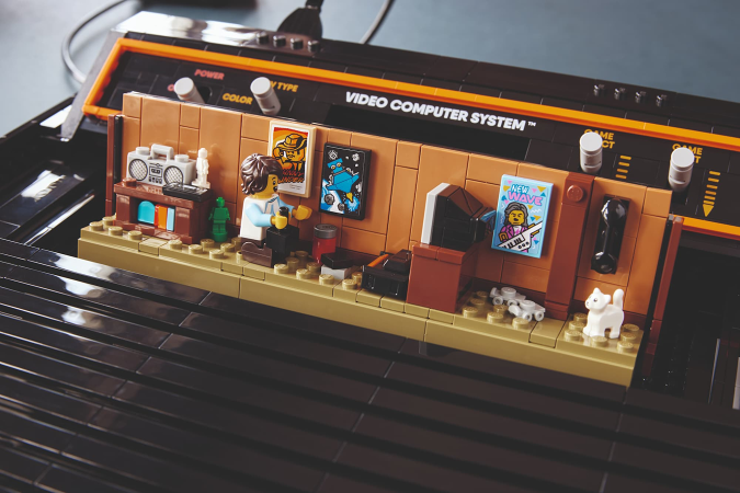 Atari 2066 Lego set