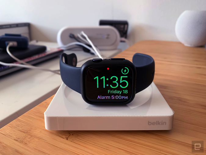Belkin Boost Charge Pro Portable Fast Charger for Apple Watch