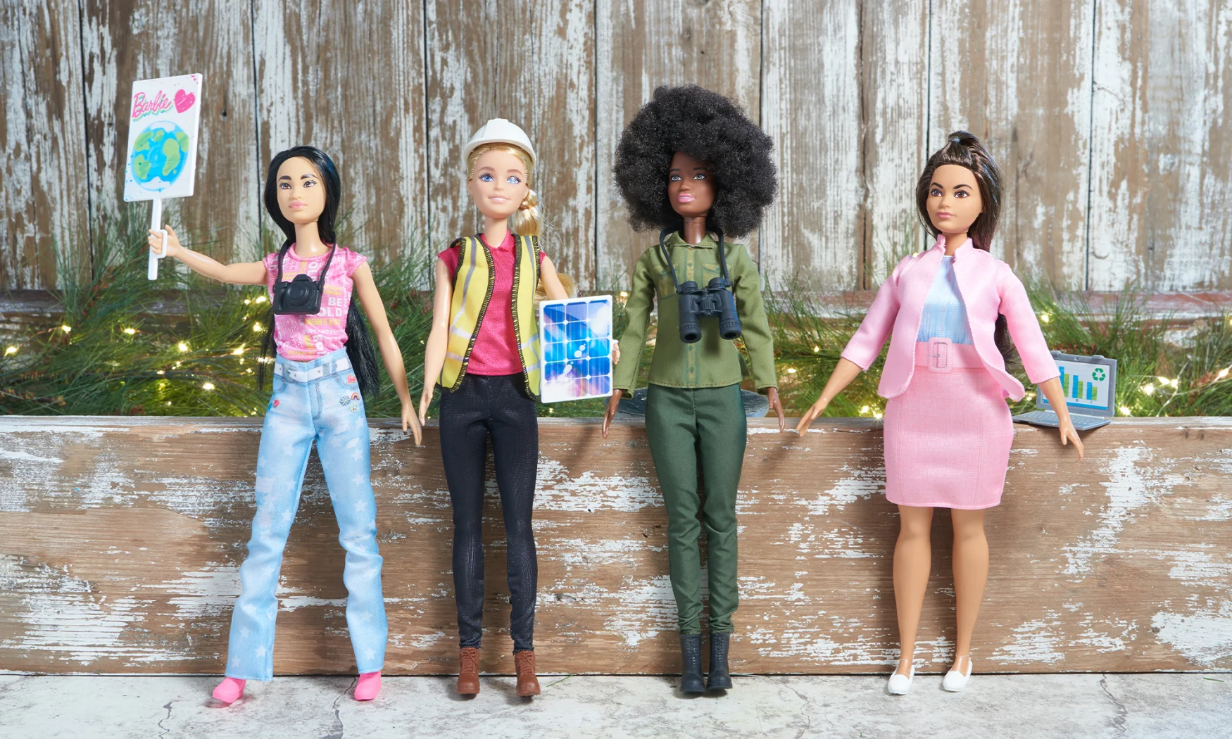 Equipo de liderazgo ecológico de Barbie