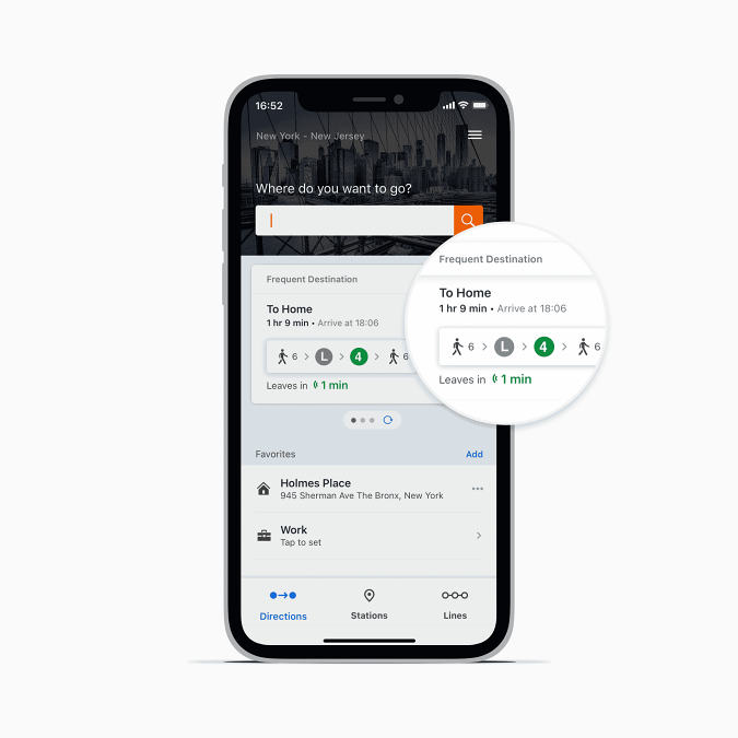 Smart Cards in Moovit transit app