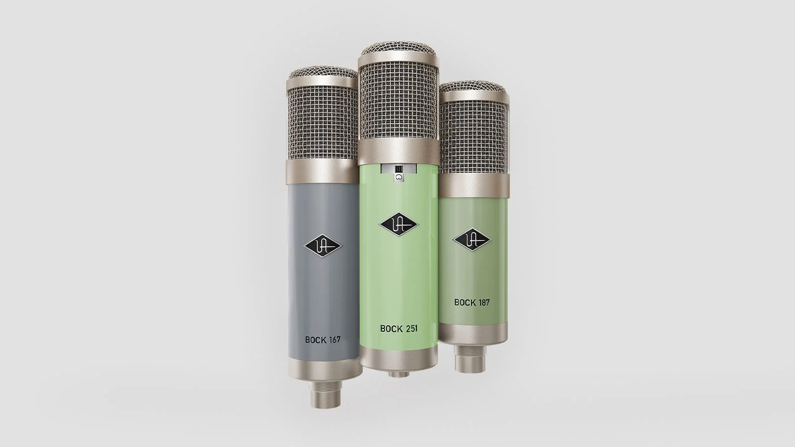 Universal Audio Bock Series microphones