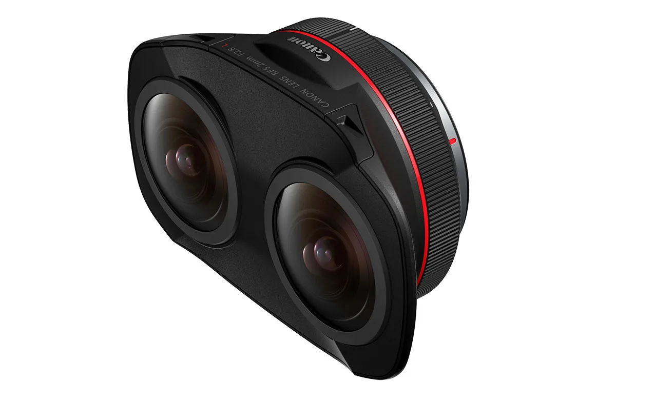 Canon created a dual fisheye lens for a new VR video system